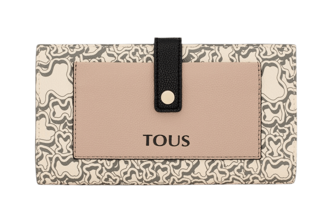 Wallet Pocket beige TOUS Kaos Mini Evolution