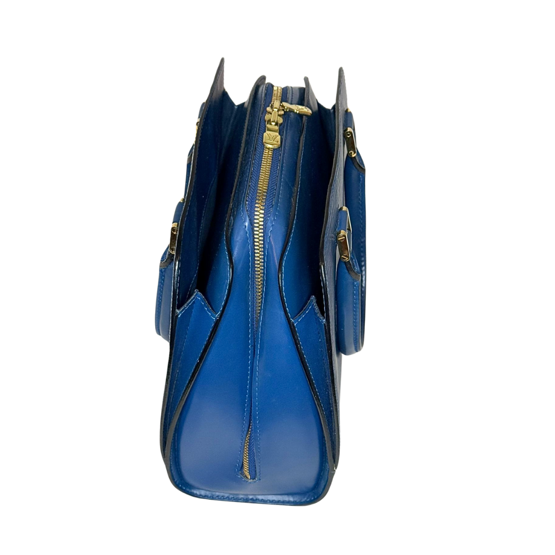 Toledo Blue Epi Leather Pont Neuf Bag LV