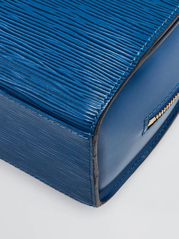Toledo Blue Epi Leather Pont Neuf Bag LV
