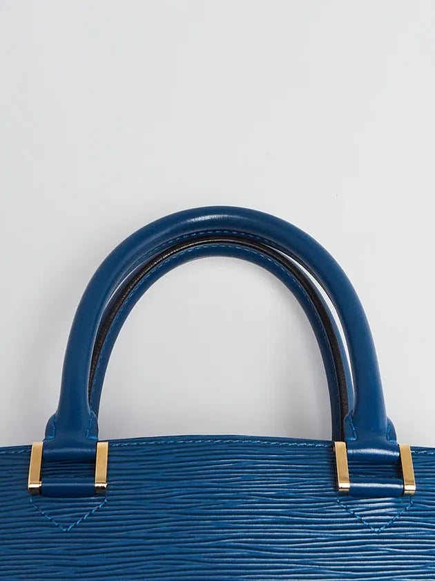 Toledo Blue Epi Leather Pont Neuf Bag LV